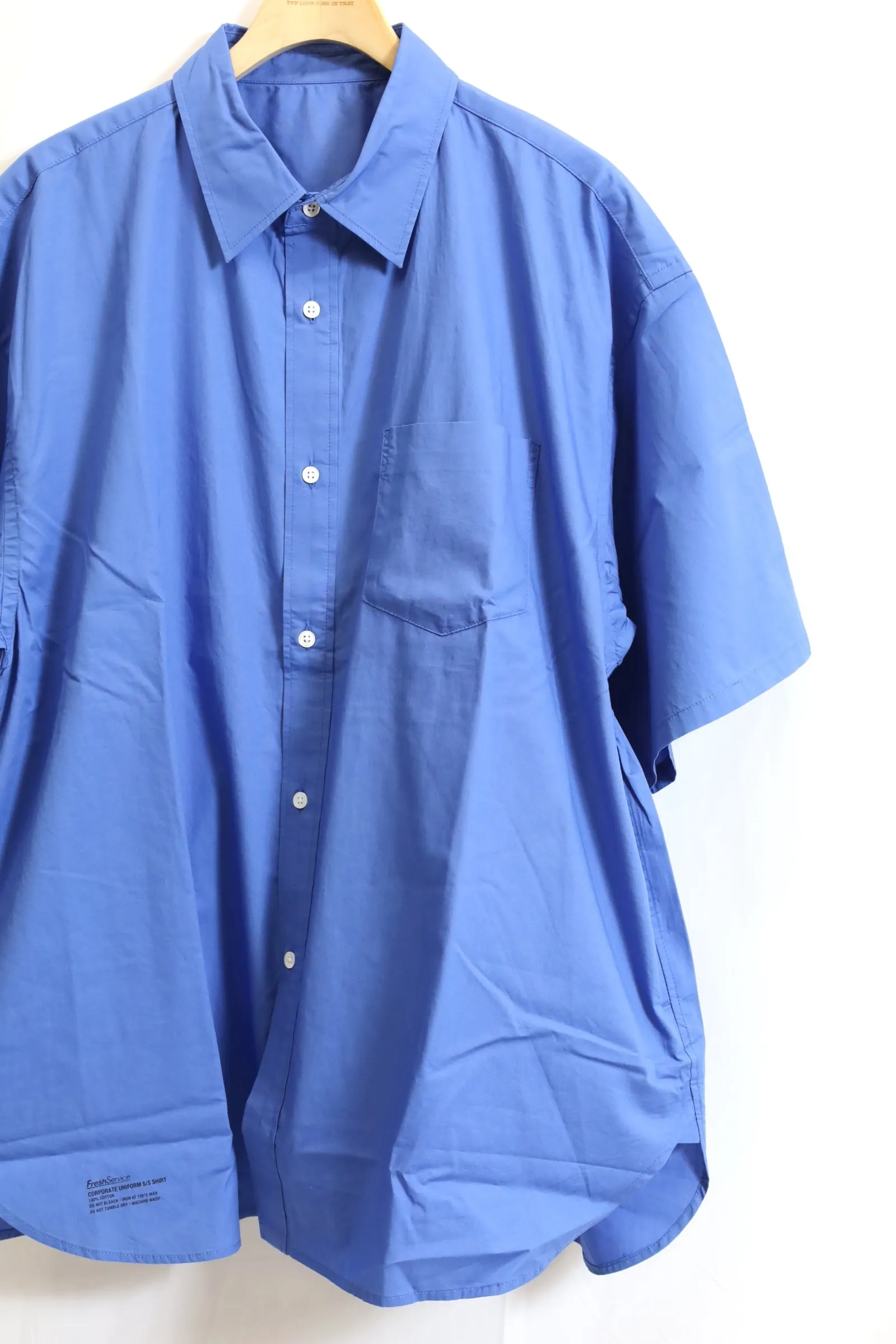Fresh Service / CORPORATE UNIFORM S/S SHIRT - Blue