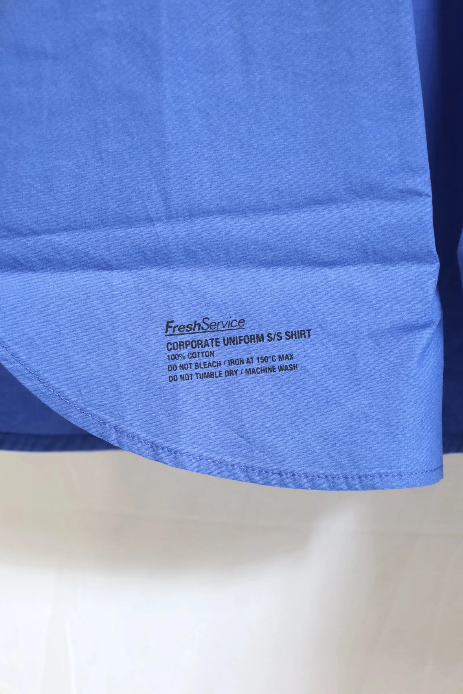 Fresh Service / CORPORATE UNIFORM S/S SHIRT - Blue