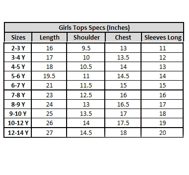Girls Cotton Poplin Casual Top Obsidian-Multi