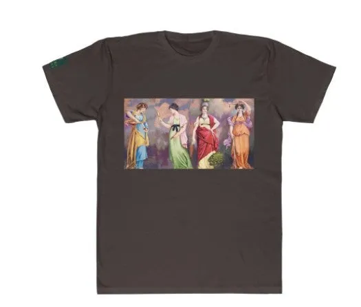 High Quality Four Cardinal Virtues Masonic T-Shirt
