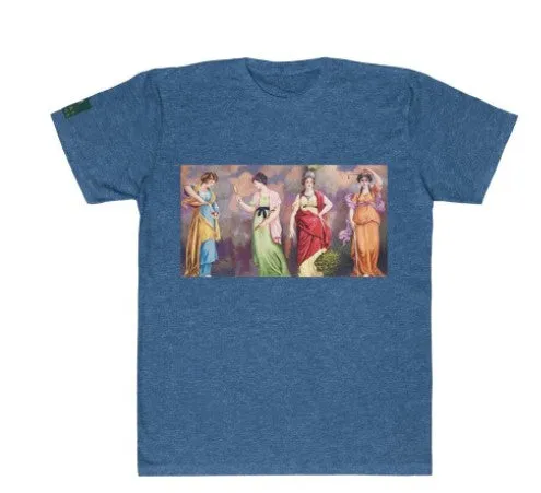 High Quality Four Cardinal Virtues Masonic T-Shirt