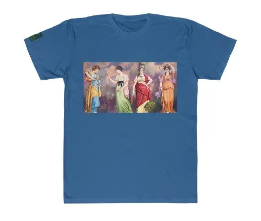 High Quality Four Cardinal Virtues Masonic T-Shirt