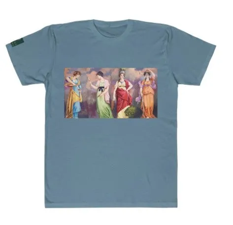 High Quality Four Cardinal Virtues Masonic T-Shirt