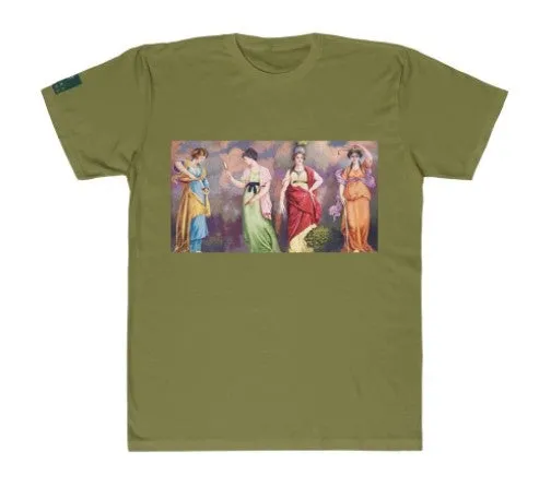 High Quality Four Cardinal Virtues Masonic T-Shirt