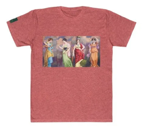 High Quality Four Cardinal Virtues Masonic T-Shirt