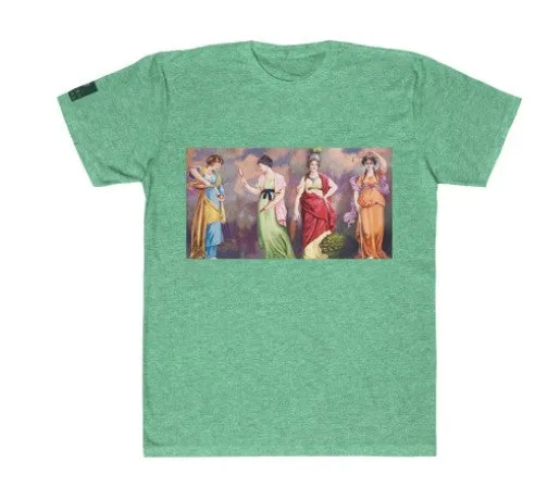 High Quality Four Cardinal Virtues Masonic T-Shirt