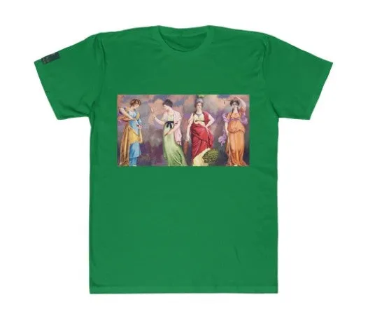 High Quality Four Cardinal Virtues Masonic T-Shirt