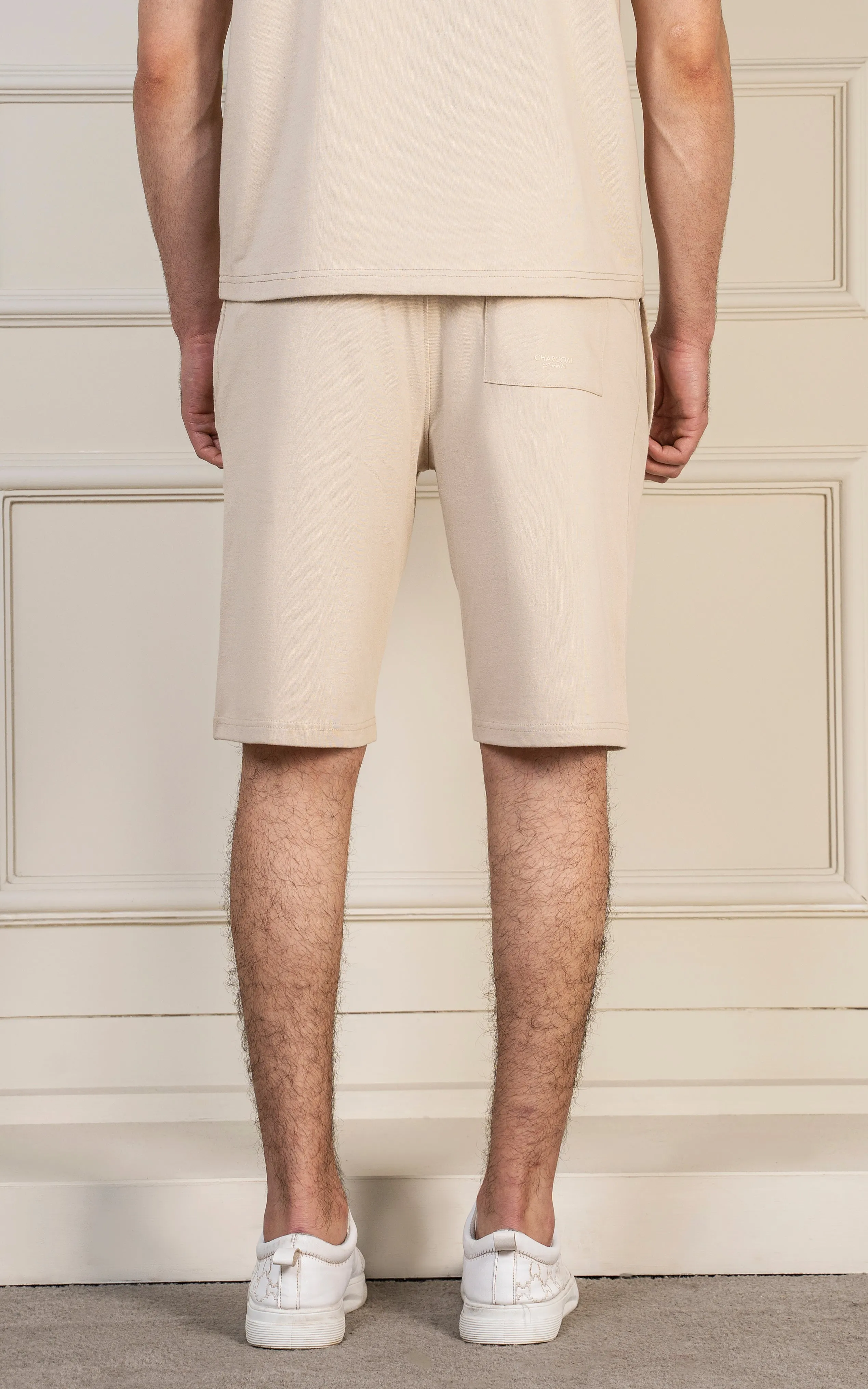 JERSEY SHORT BEIGE