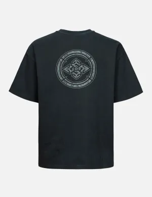 Kamon Appliqué embroidery Loose Fit T-shirt