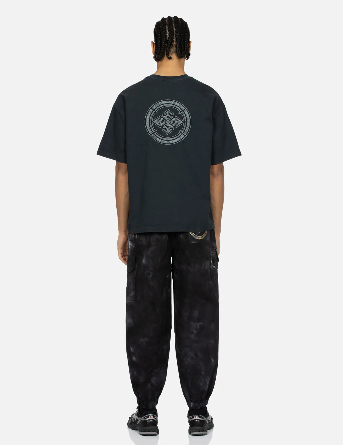 Kamon Appliqué embroidery Loose Fit T-shirt