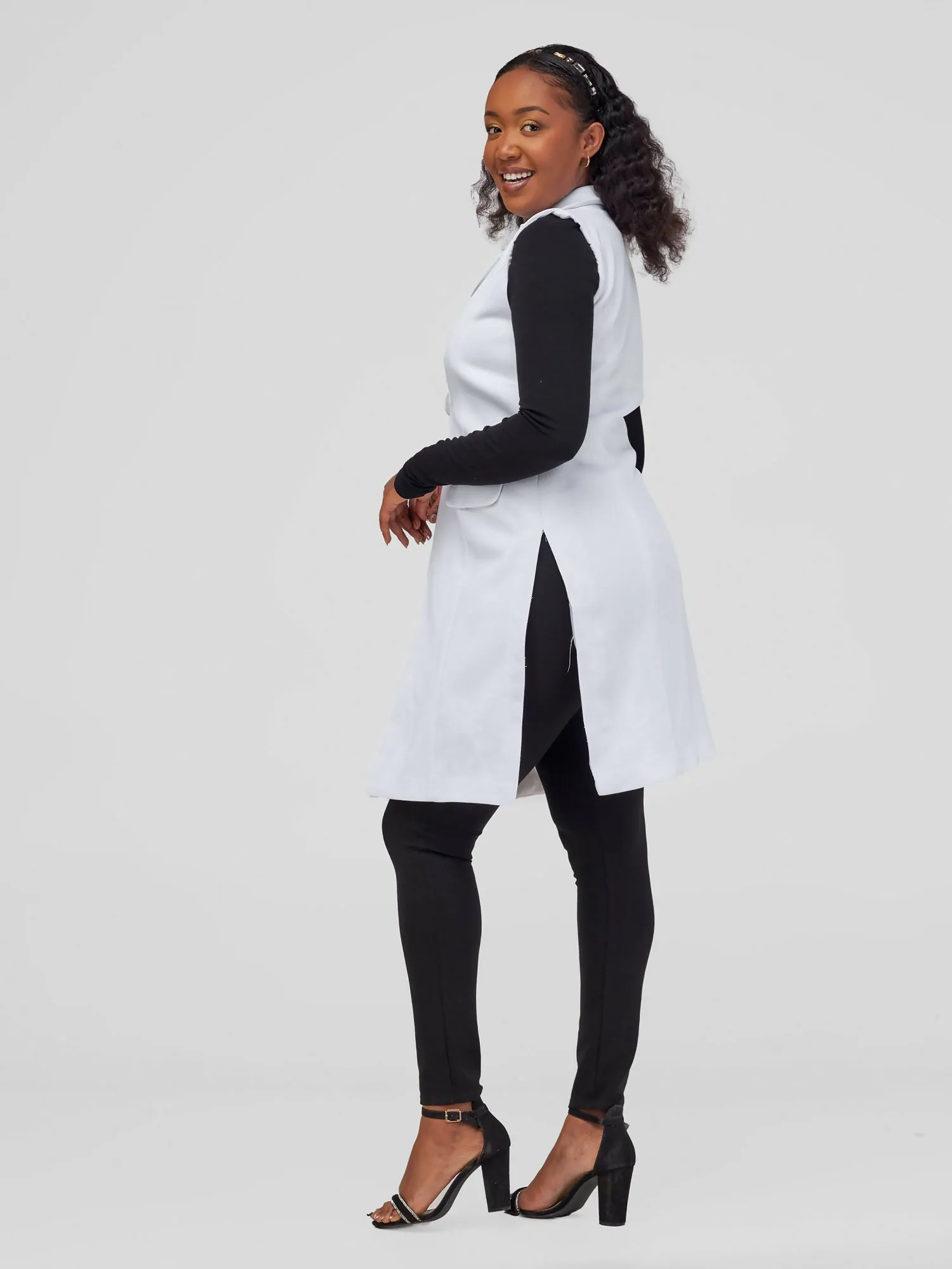 Kianda Elegant Kimono - Cream