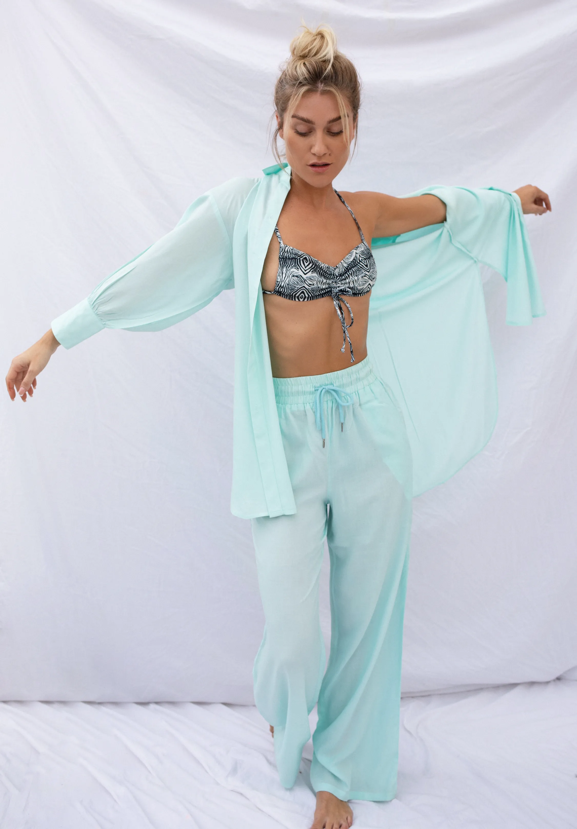 Kisha-Oversize-Shirt-Turquoise