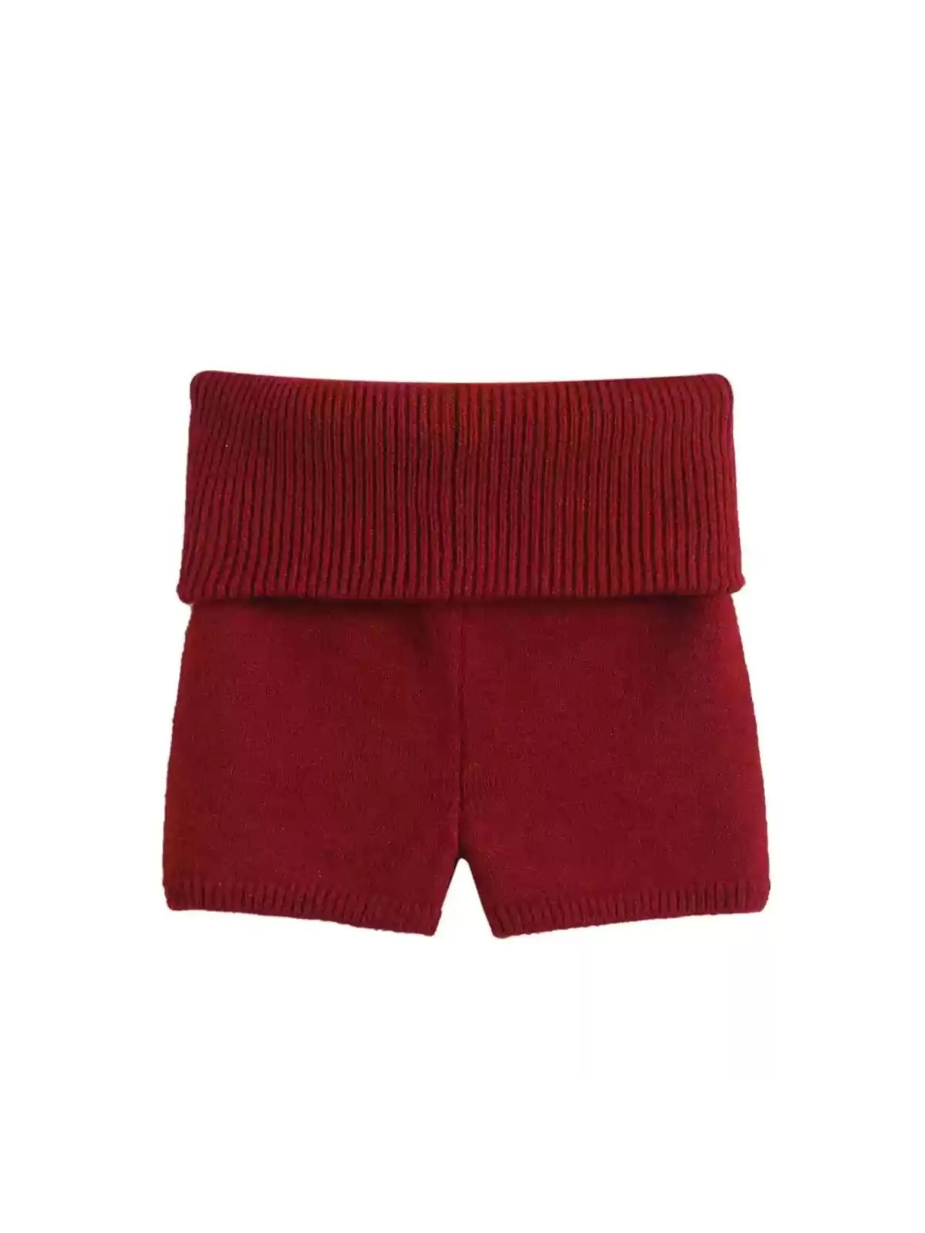 Lael Wide Waist Knitted Shorts