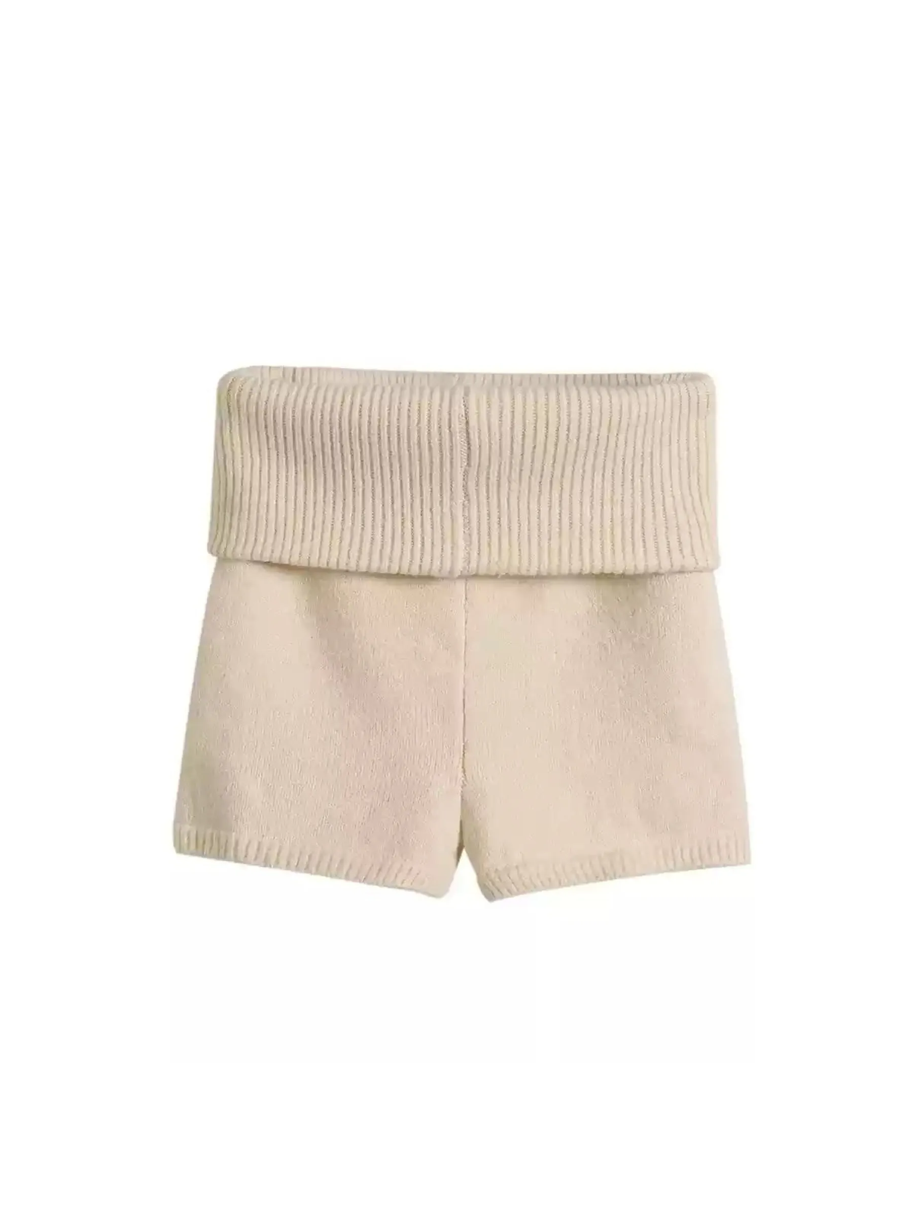 Lael Wide Waist Knitted Shorts