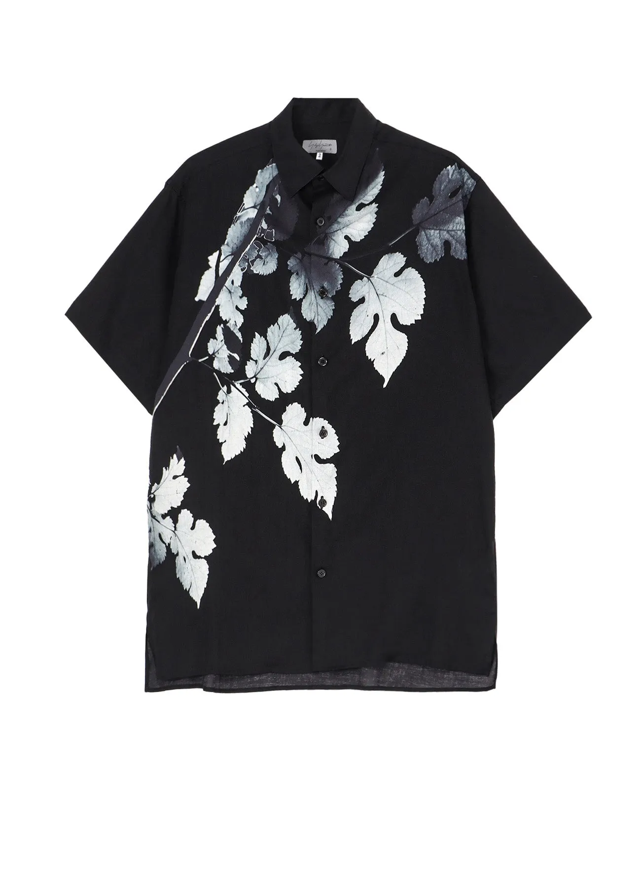 LEAF PRINT ALOHA SHIRT