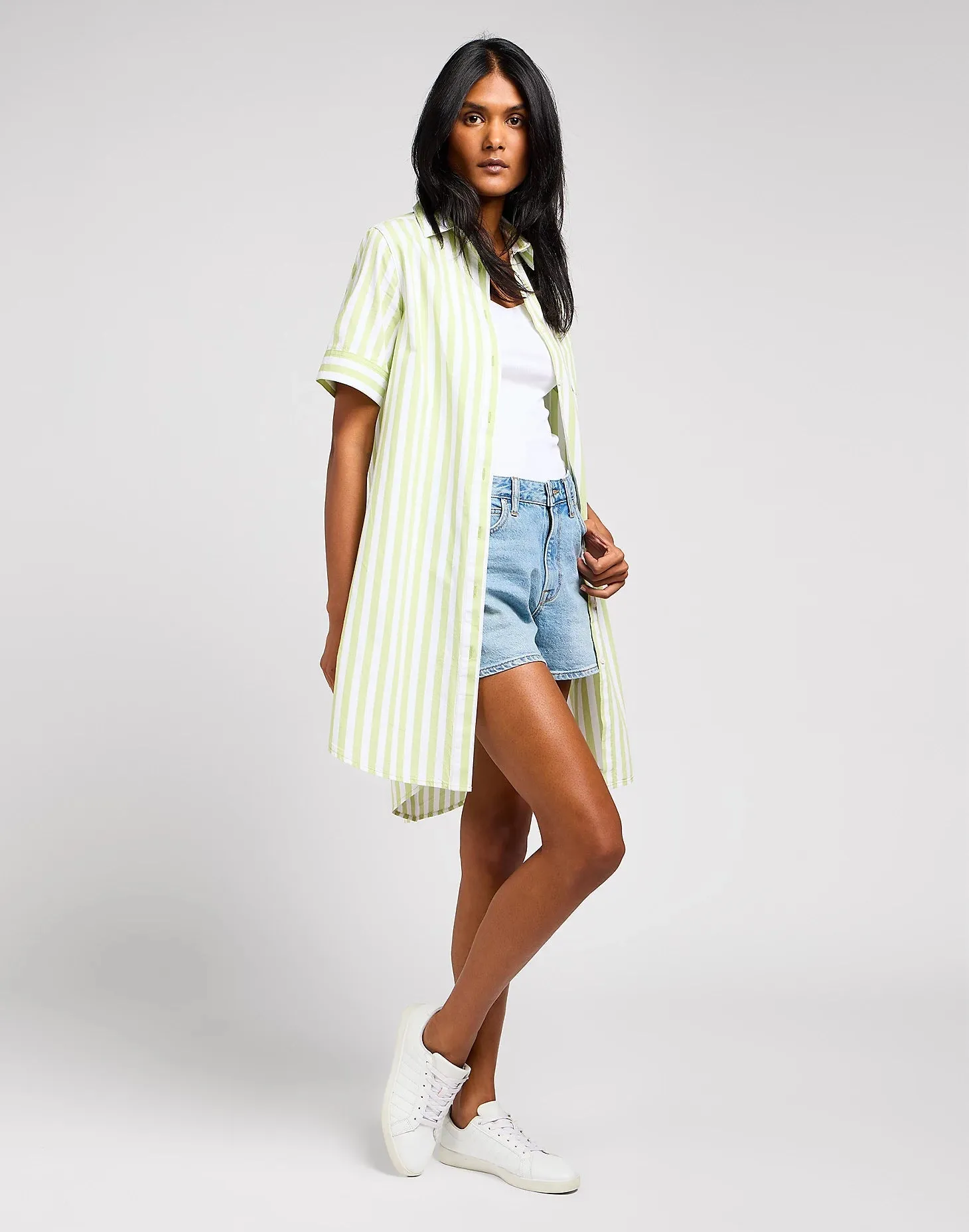 Lee Women's All Purpose A Line Dress In Matcha