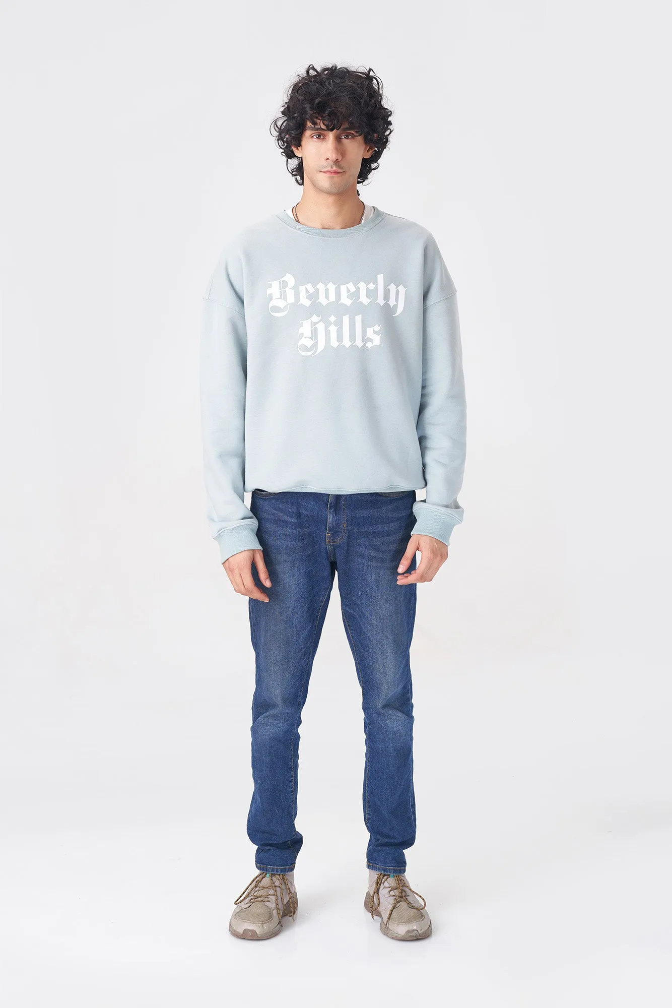 Light Green Beverly Hills Sweatshirt - Stylish & Comfy
