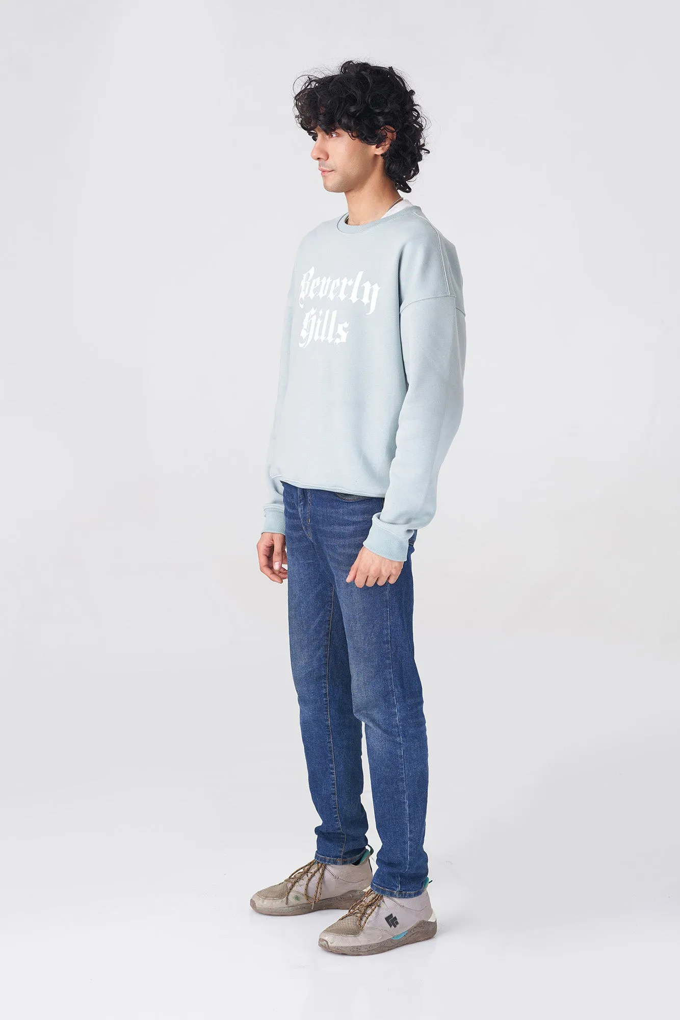 Light Green Beverly Hills Sweatshirt - Stylish & Comfy
