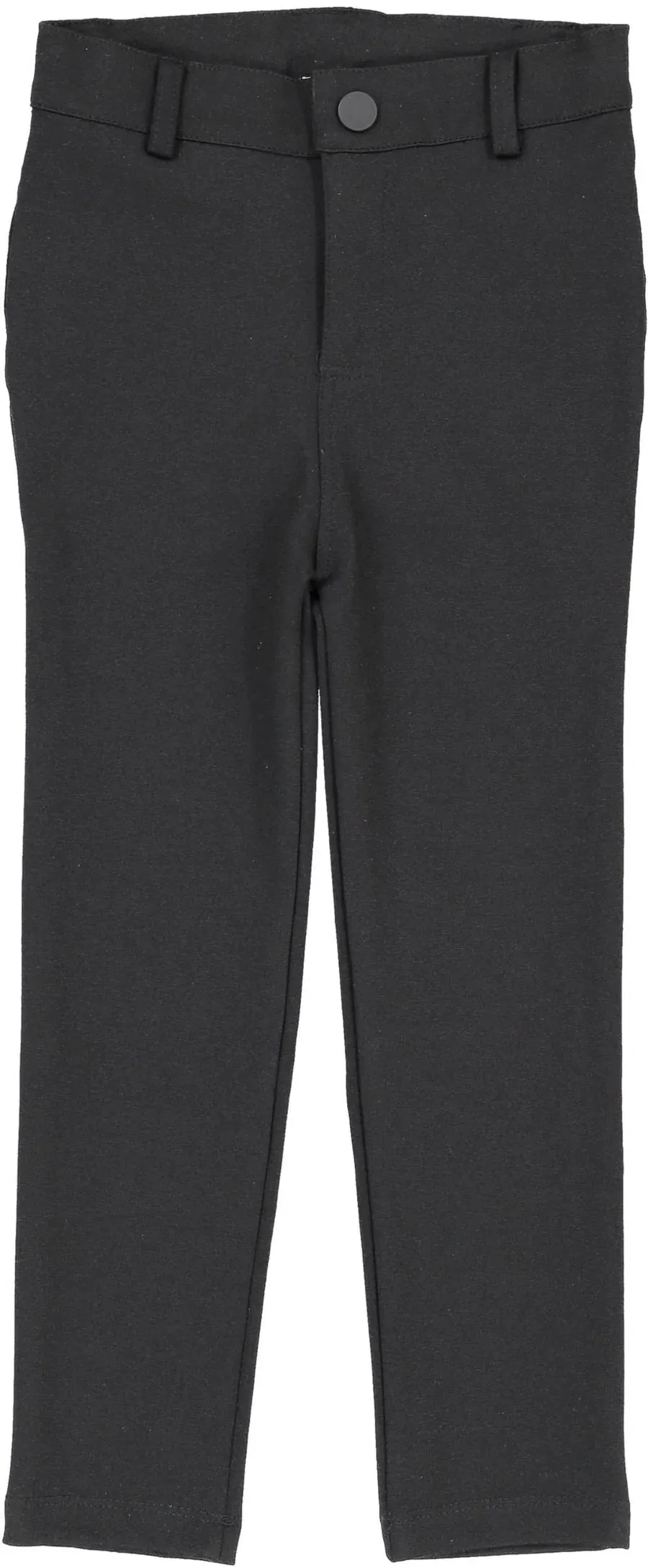 Lil Legs Black Knit Pants Without Seam