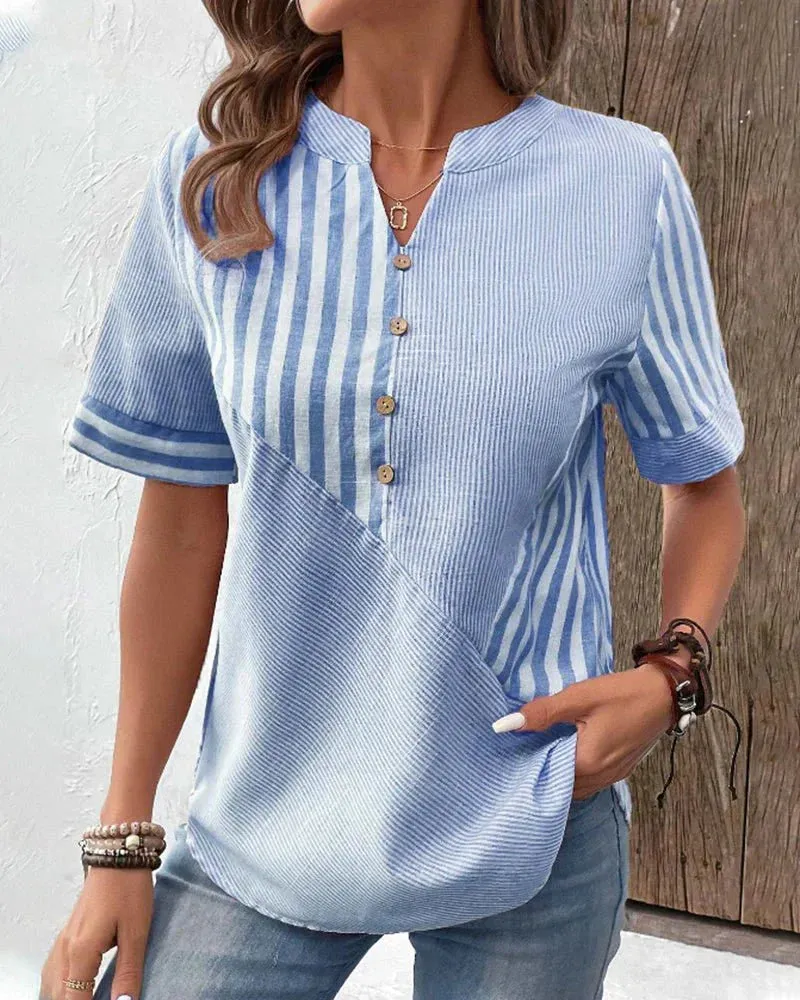Lila | Soft Striped shirt