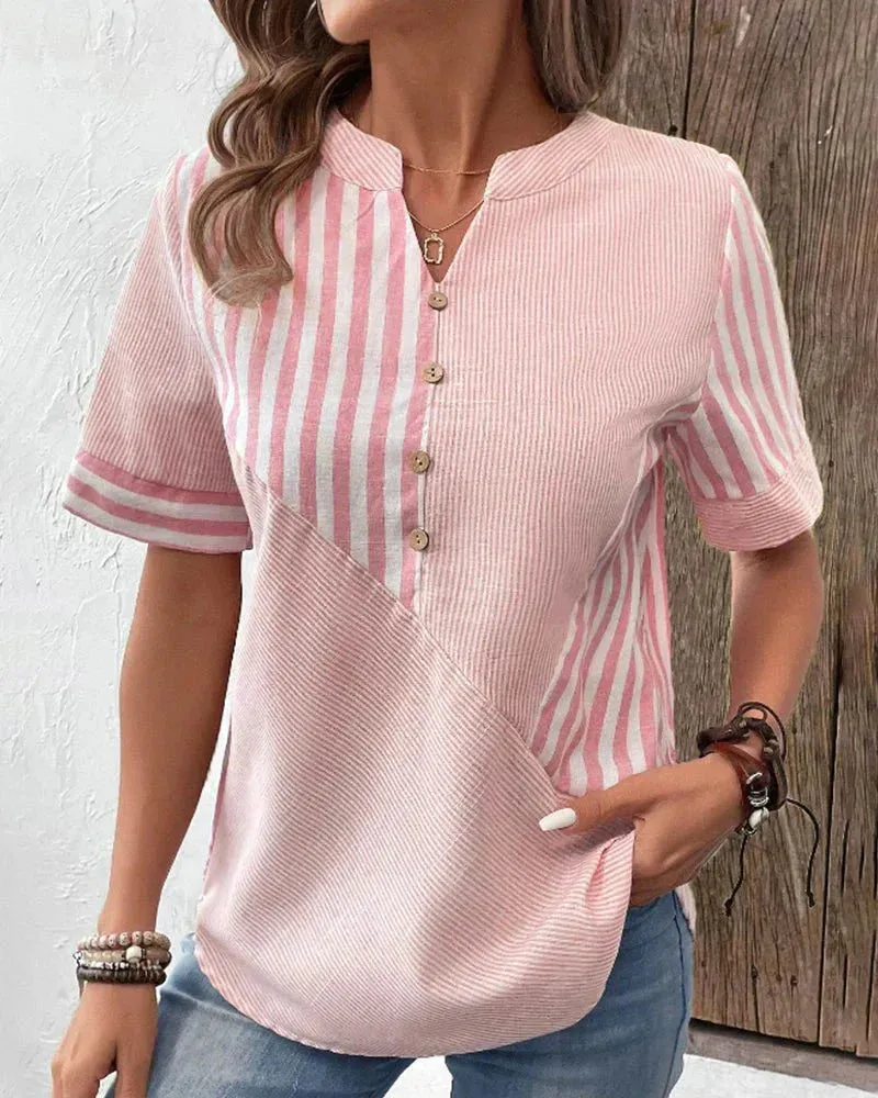 Lila | Soft Striped shirt