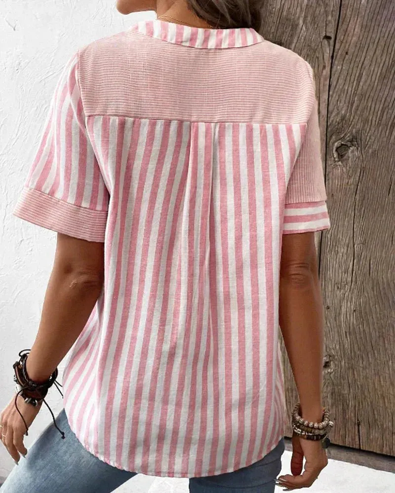 Lila | Soft Striped shirt