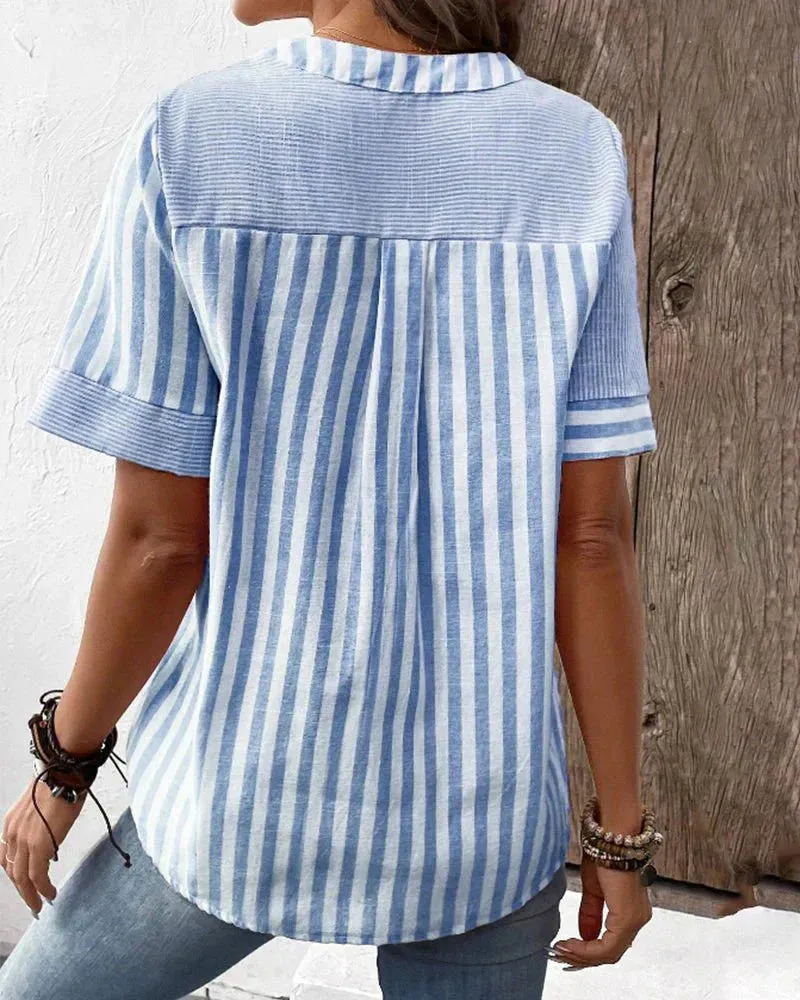 Lila | Soft Striped shirt