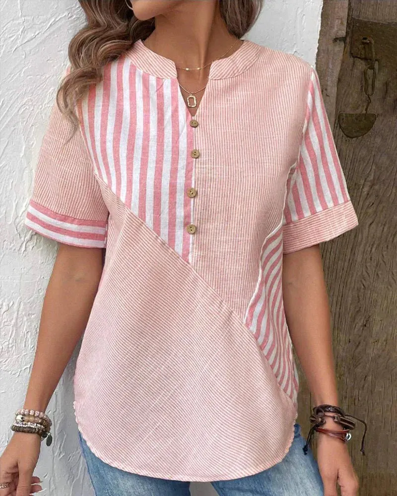 Lila | Soft Striped shirt