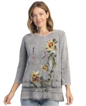 M66-1628 - Women's Sunflower Grey Tunic