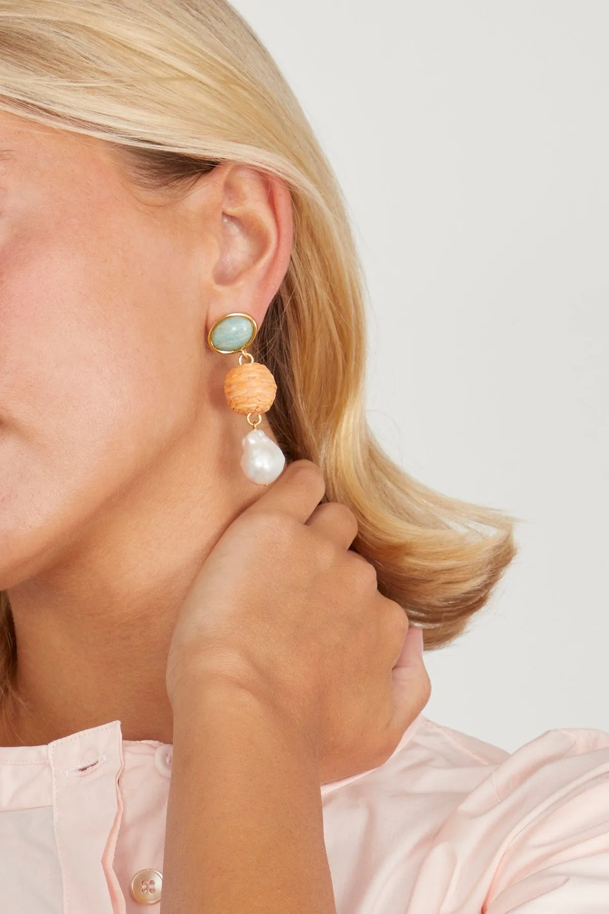 Mandarina Drop Earrings in Multi