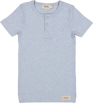 Marmar Copenhagen Fresh Air Melange Henley   Shorts Set