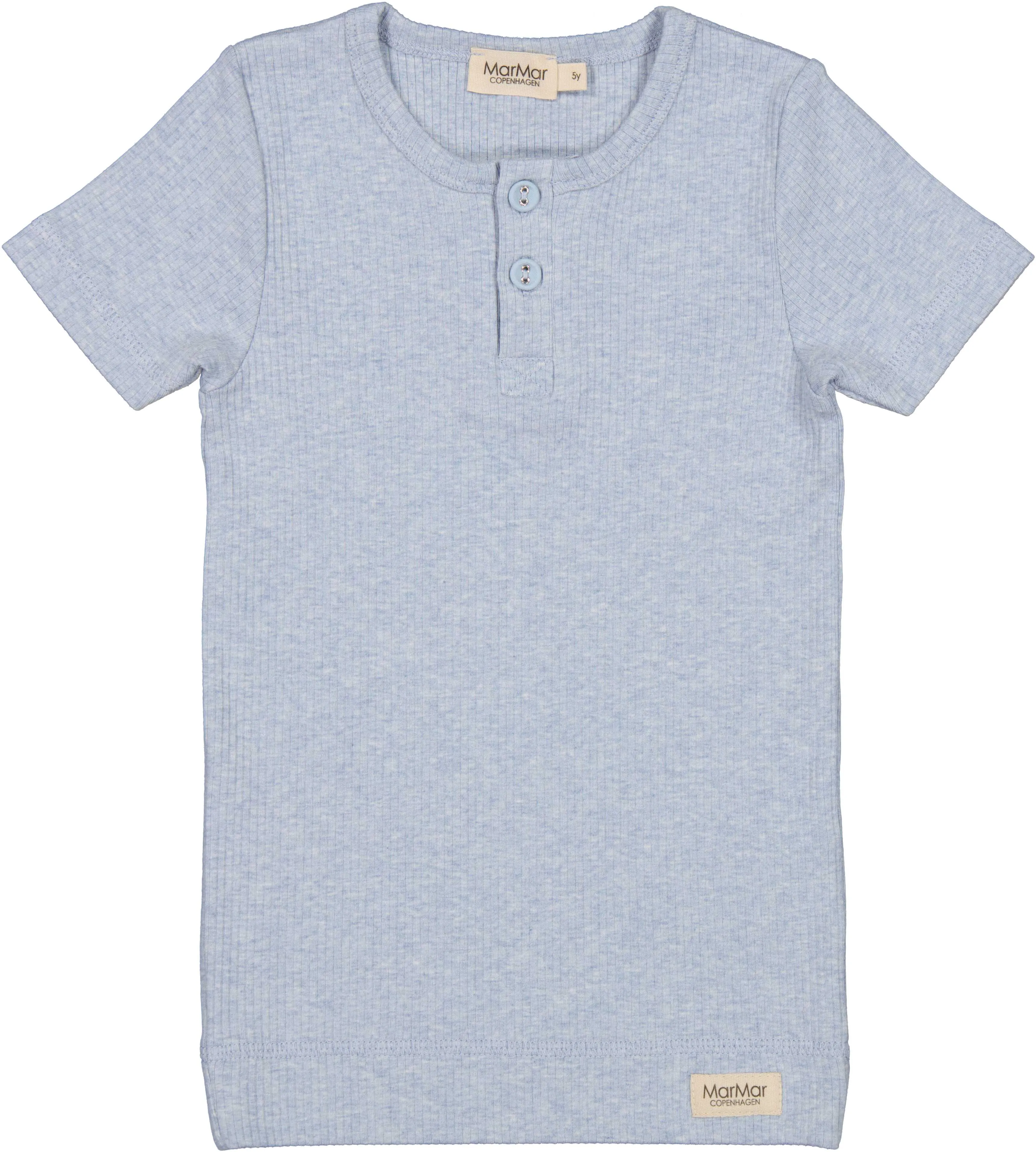 Marmar Copenhagen Fresh Air Melange Henley   Shorts Set