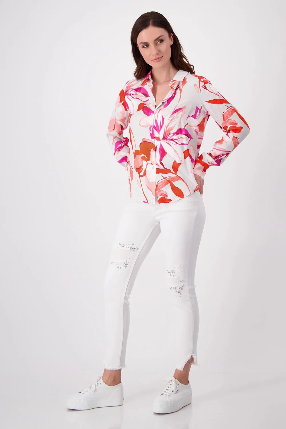 MONARI | Shirt Collar Blouse 408533