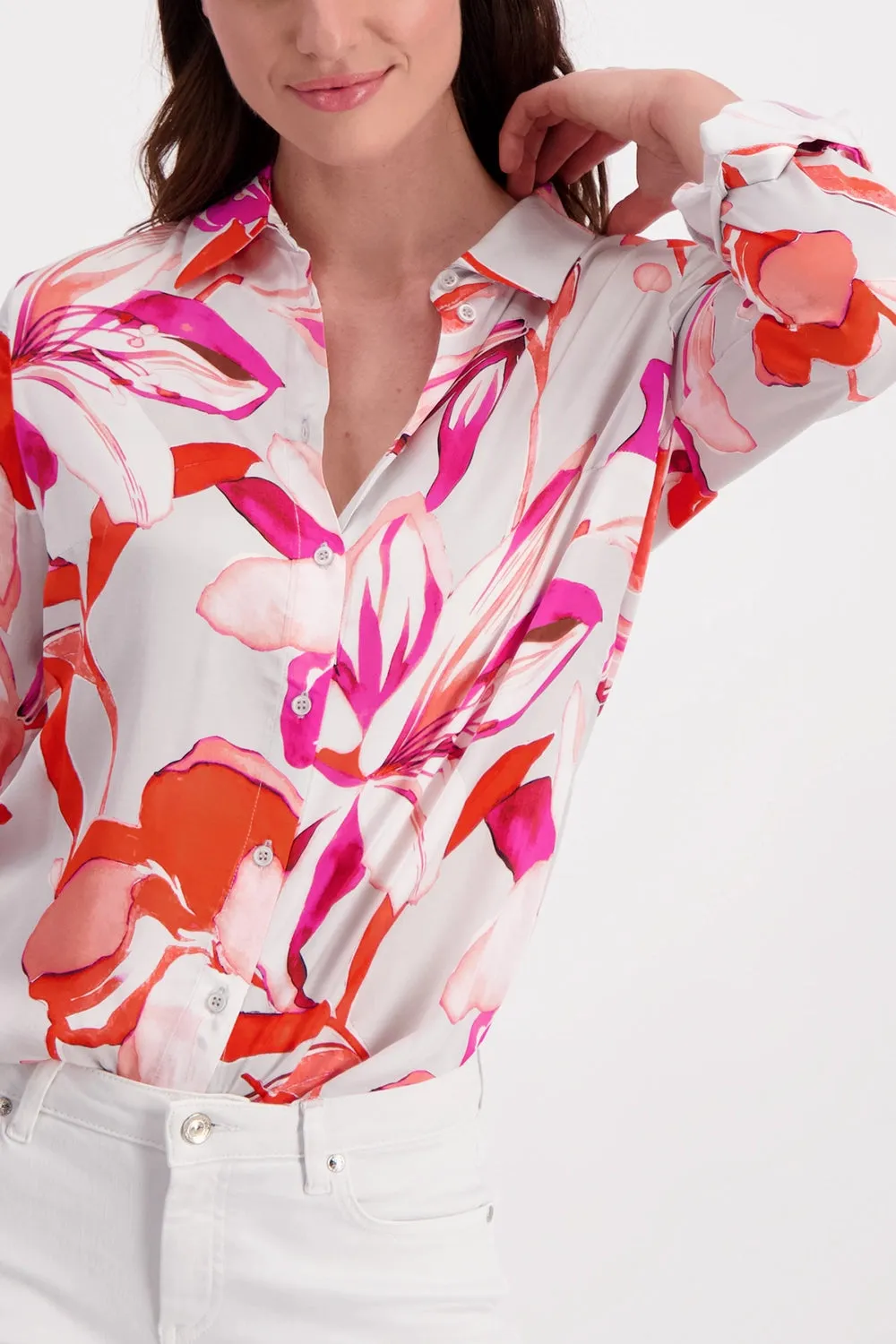 MONARI | Shirt Collar Blouse 408533