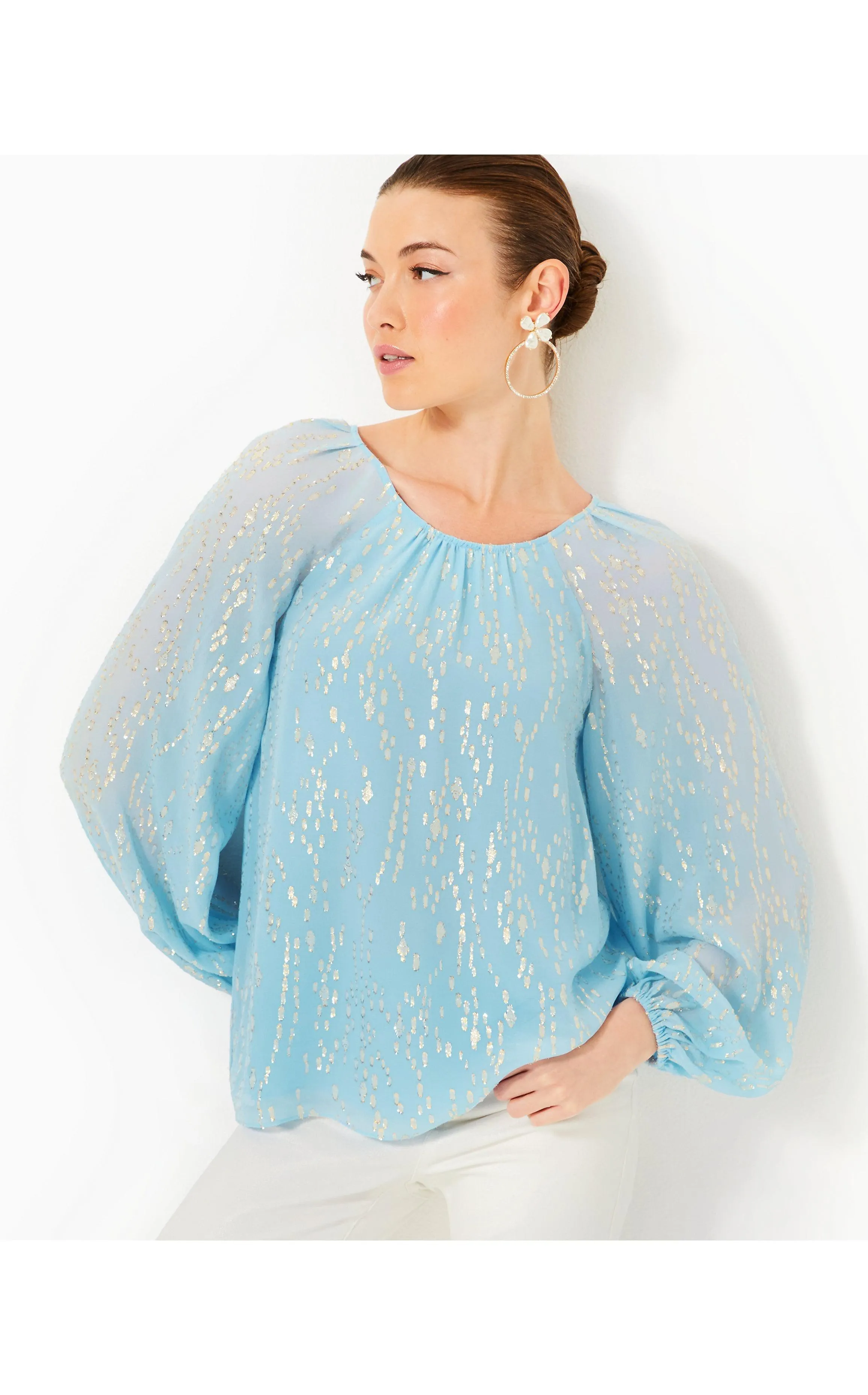 Noraleen Silk Top