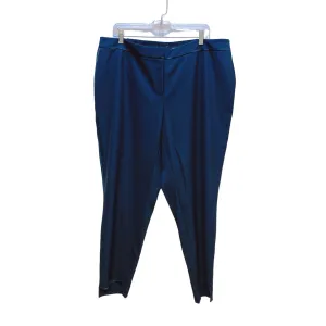 NWT Lafayette 148 New York Black  Manhattan Trousers Size18