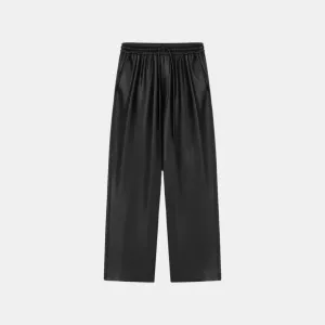 Odessa Leather Pants (Black)