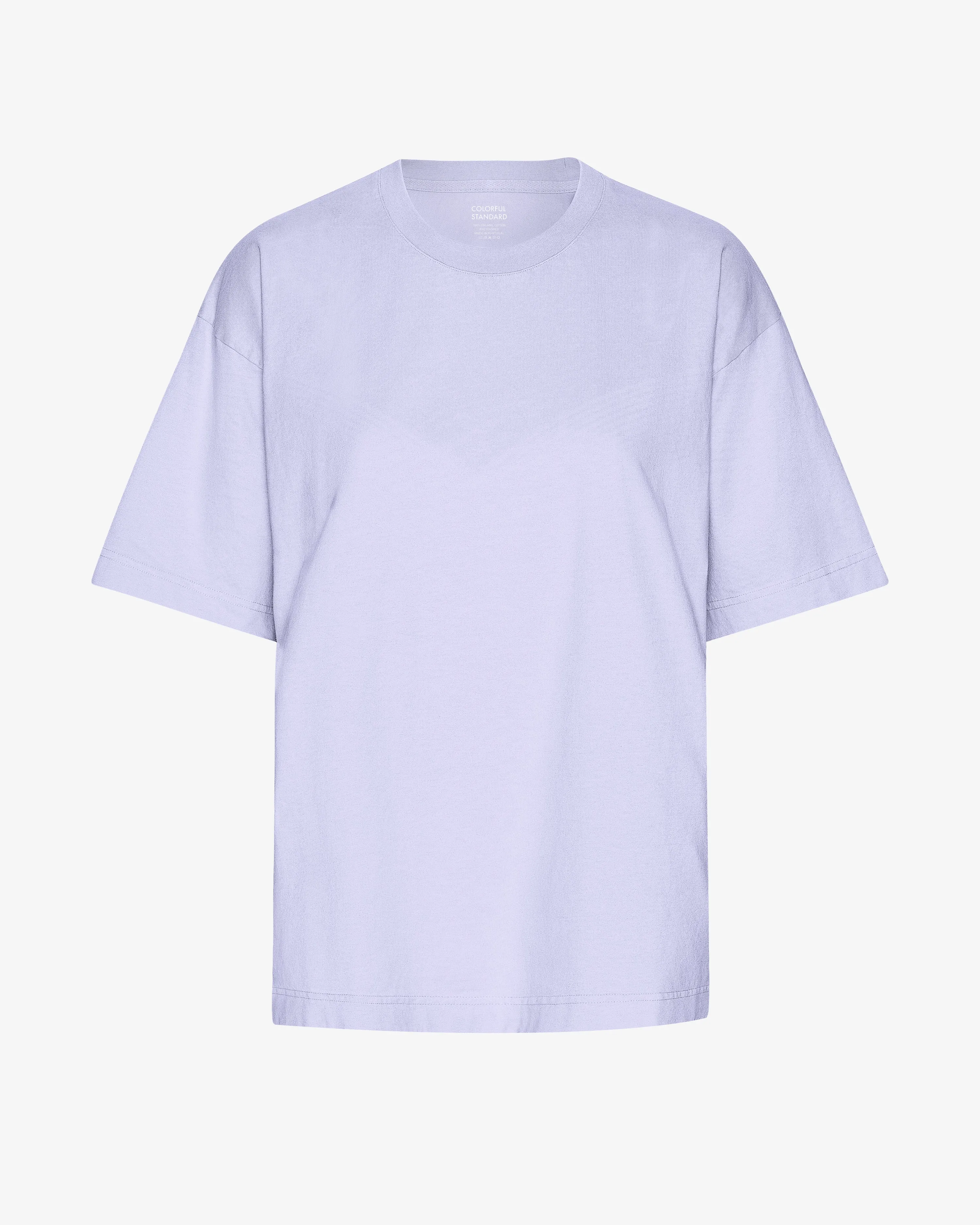 Oversized Organic T-Shirt - Soft Lavender