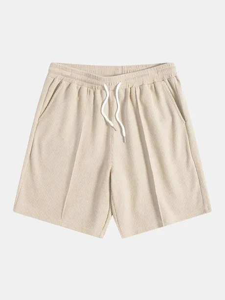 Patterned Casual Beach Shorts