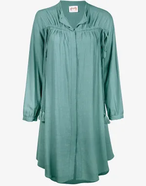 Plumage Beach Shirt - Soft Moss
