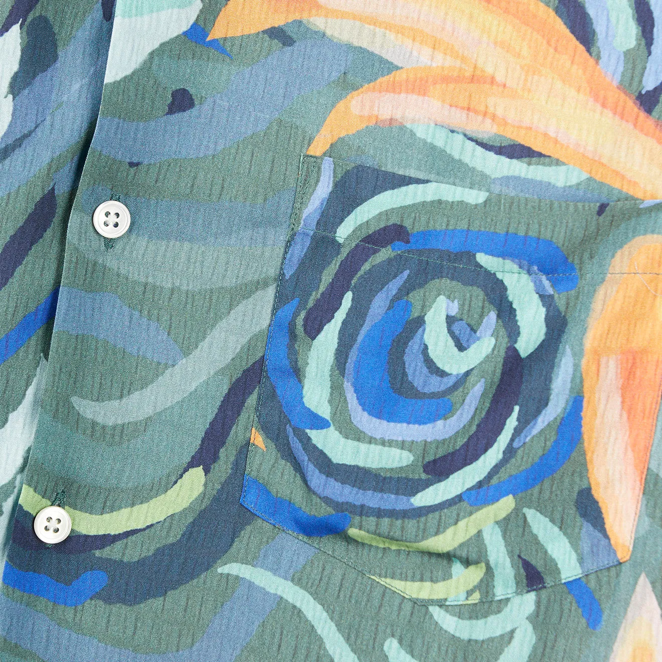 Portuguese Flannel Sea Weed Shirt