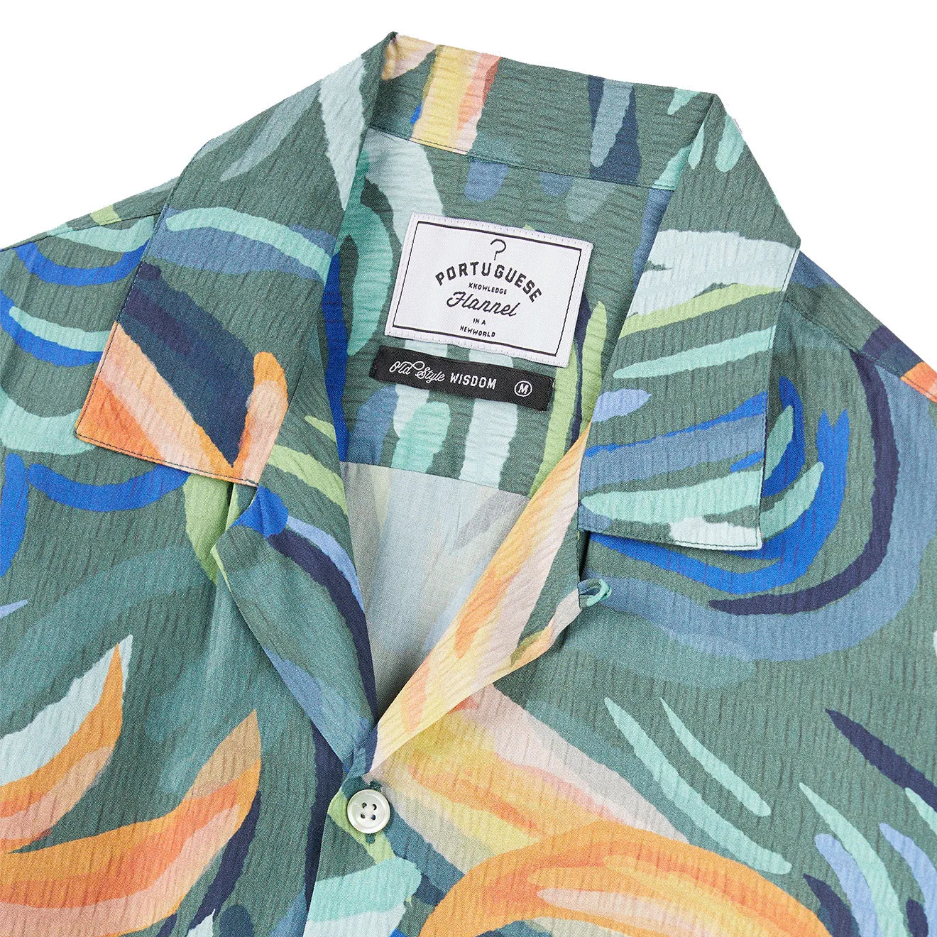 Portuguese Flannel Sea Weed Shirt
