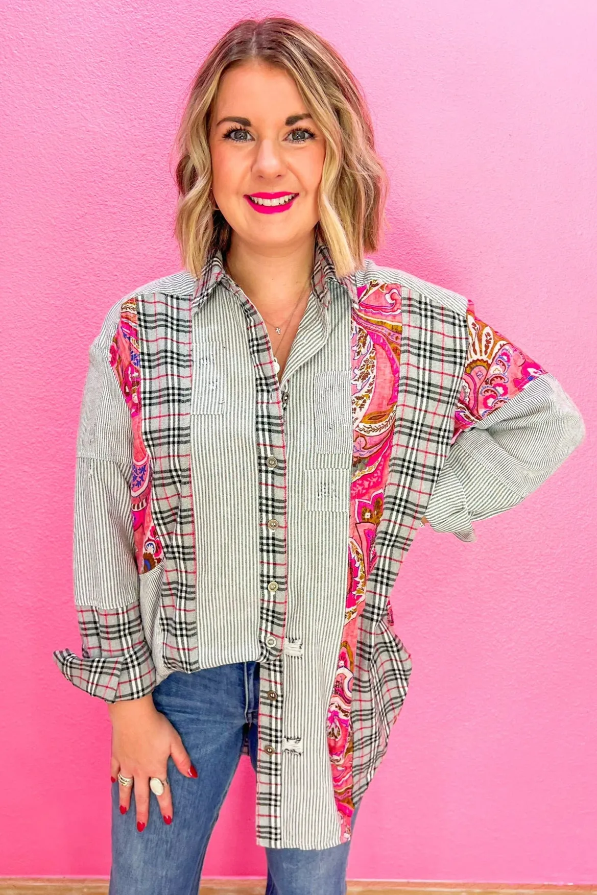 Proof Of It All Button Down - Multi