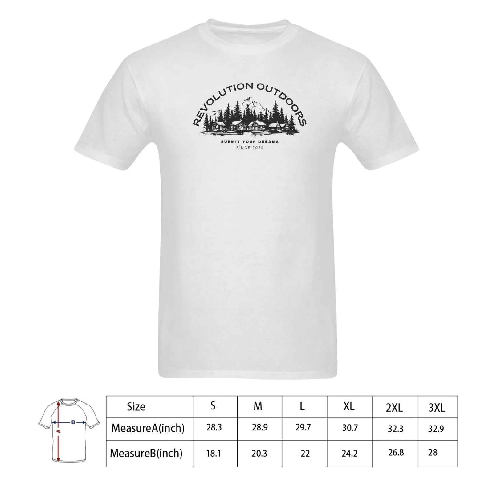 Revolution Outdoors Summit Your Dreams Tee