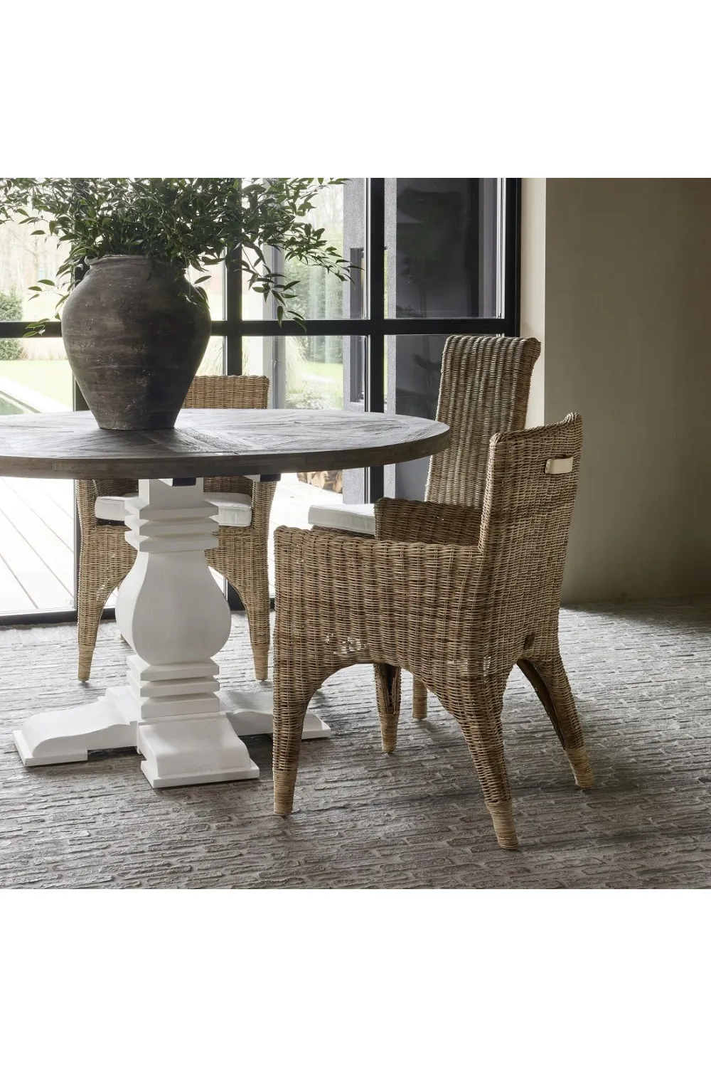 Round Mid-Century Dining Table | Rivièra Maison Crossroads