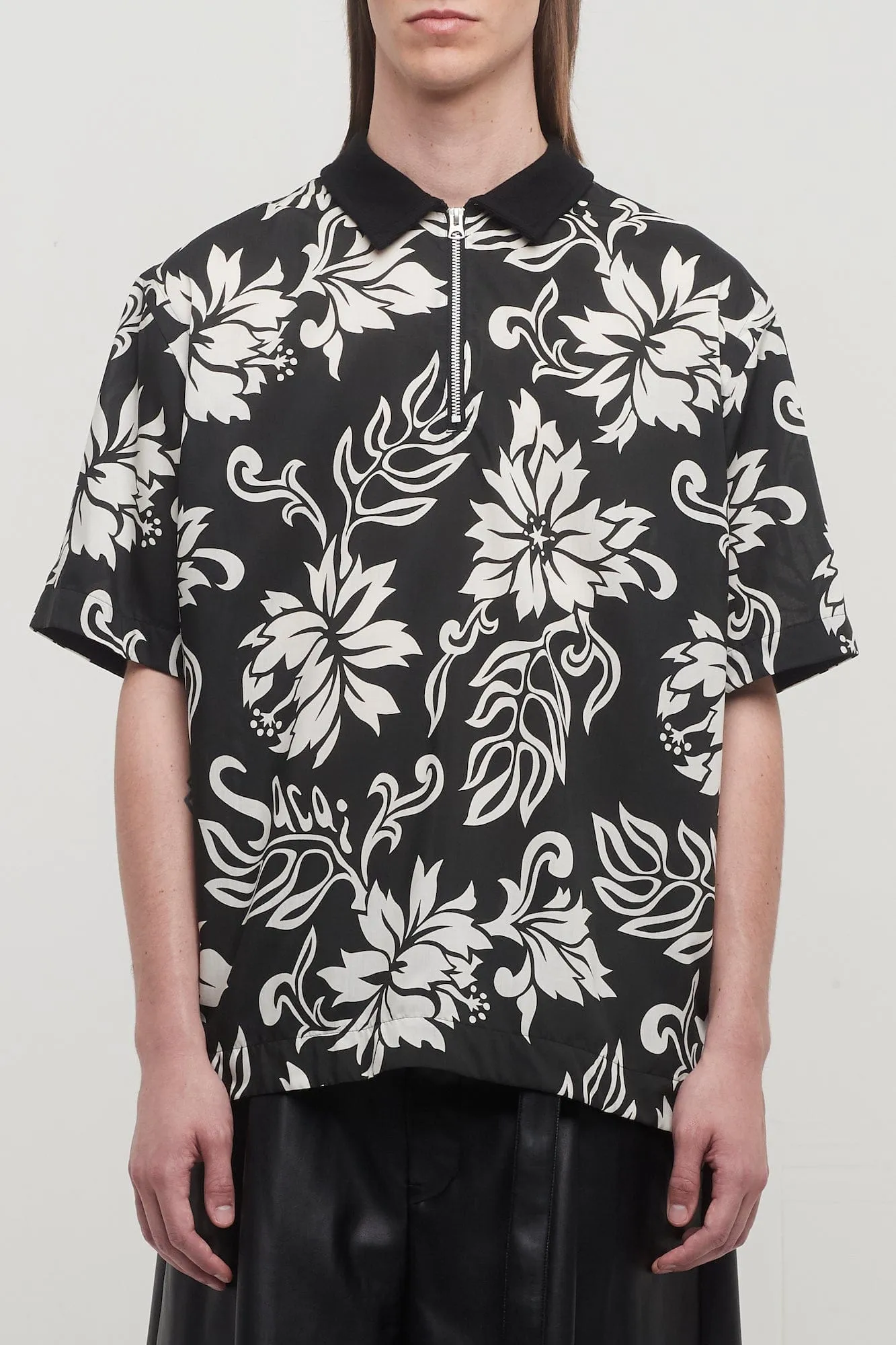 Sacai Floral Print Pullover