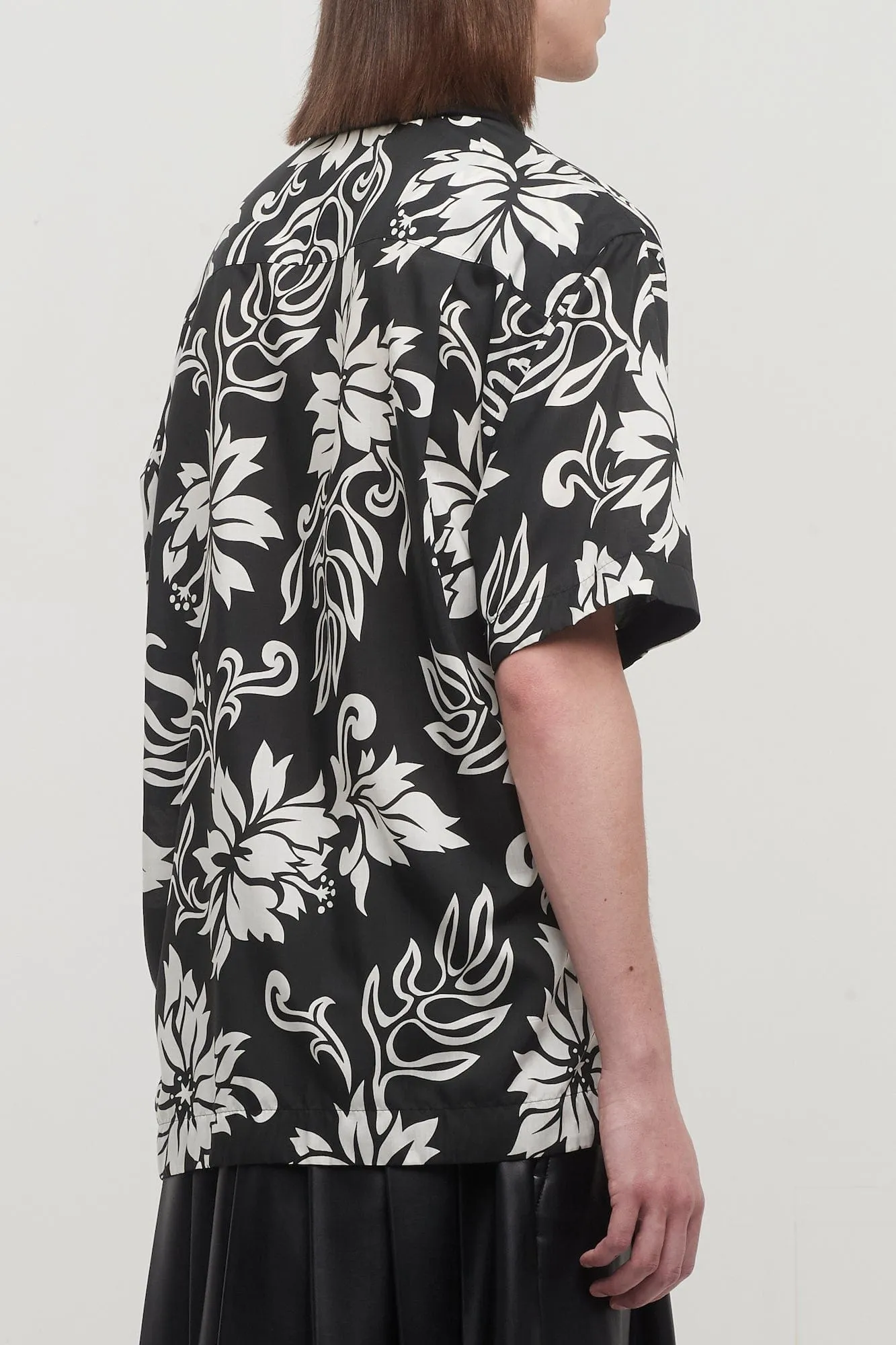 Sacai Floral Print Pullover