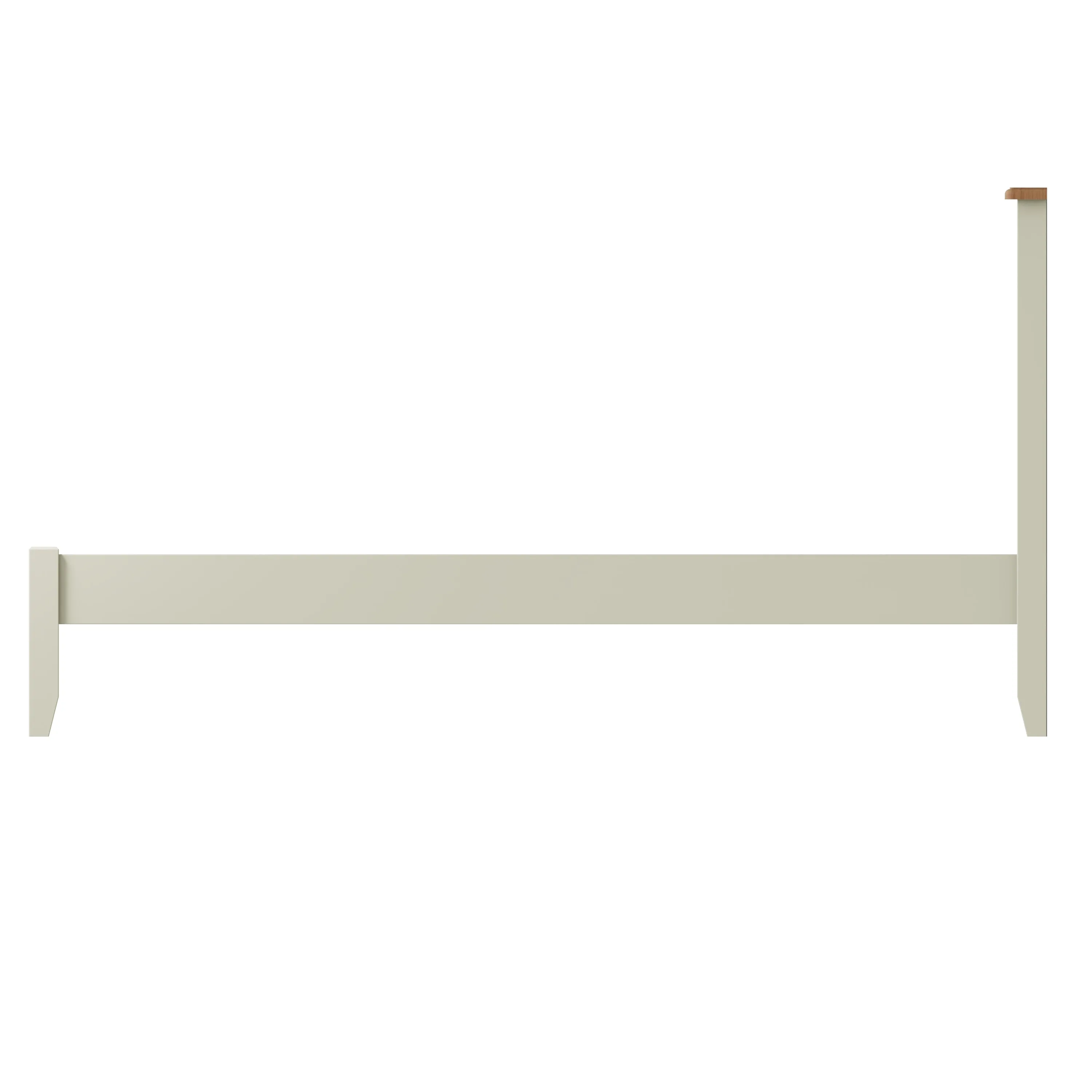 Salisbury Pure White Bed 3' Single 103 x 204 x 110 cm