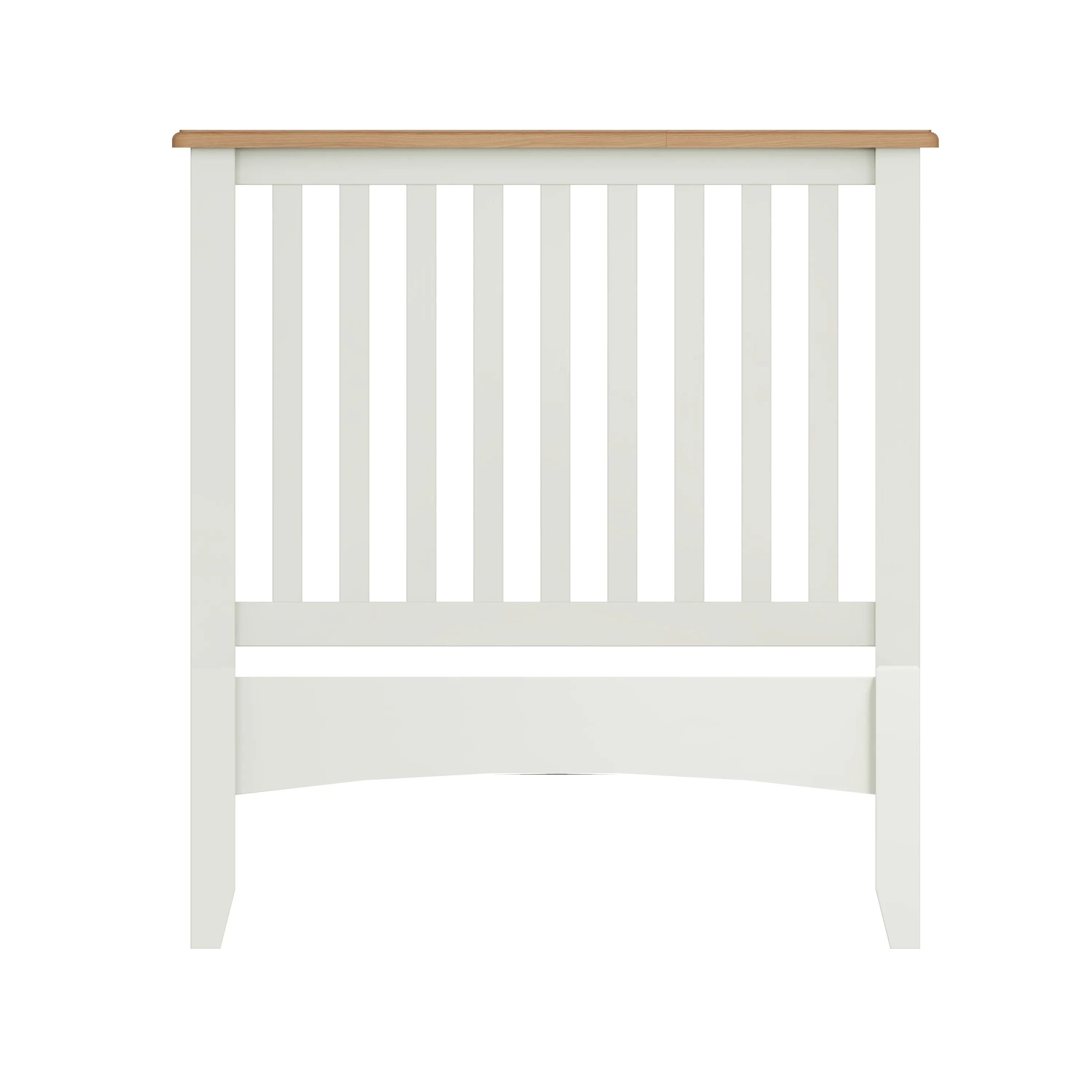 Salisbury Pure White Bed 3' Single 103 x 204 x 110 cm