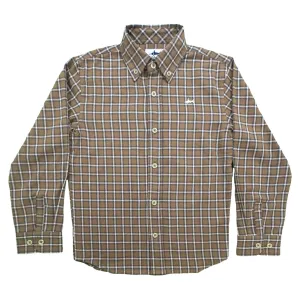 Saltwater Boys Company: Folly Island Flannel - Sand